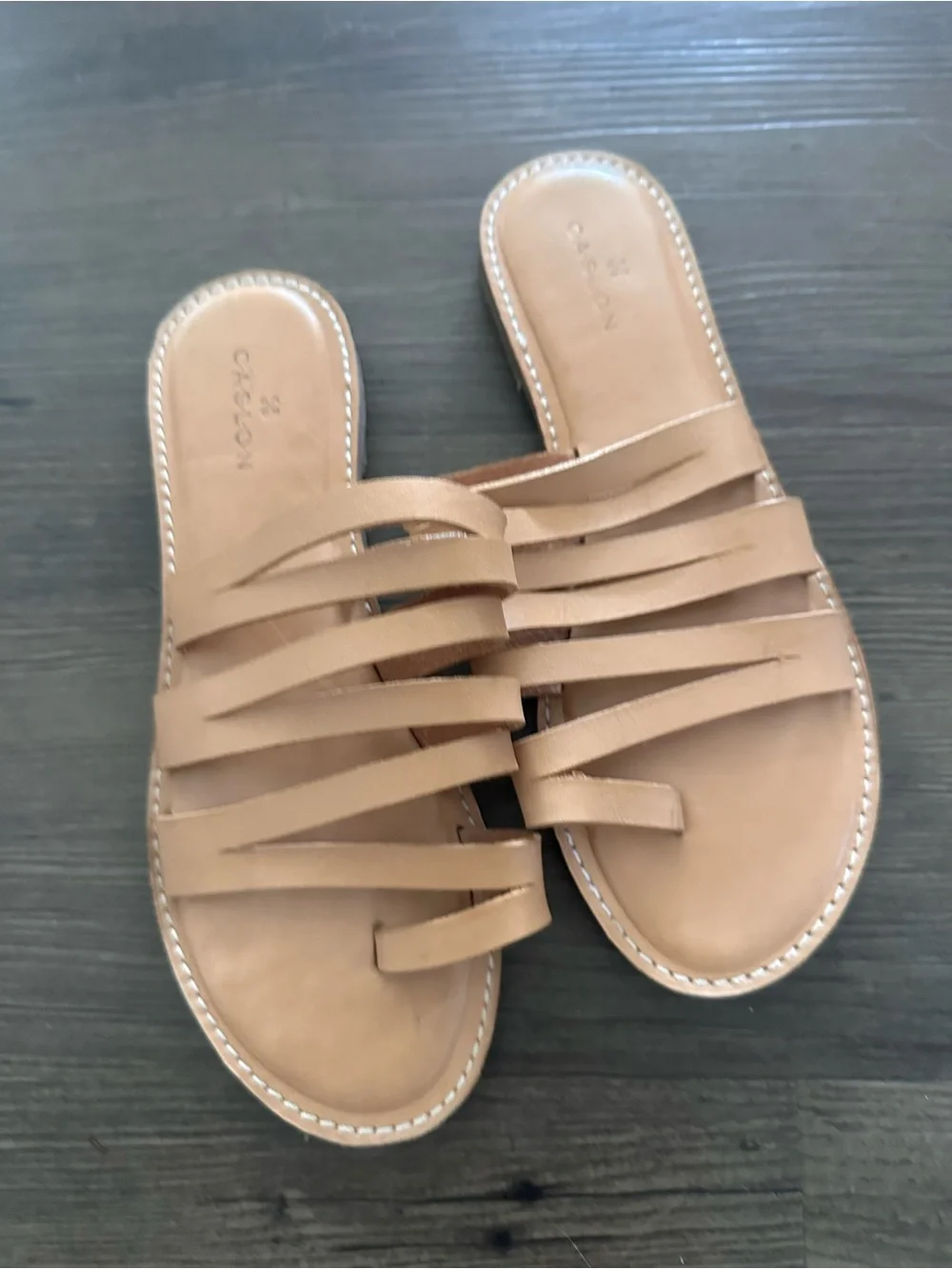 Caslon slide sandals